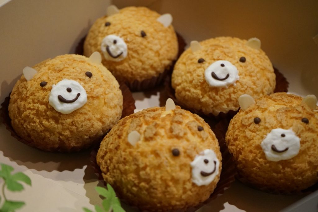 くまさんシュークリーム 年中 みいちゃんのお菓子工房 滋賀県近江八幡市の予約制ケーキ屋