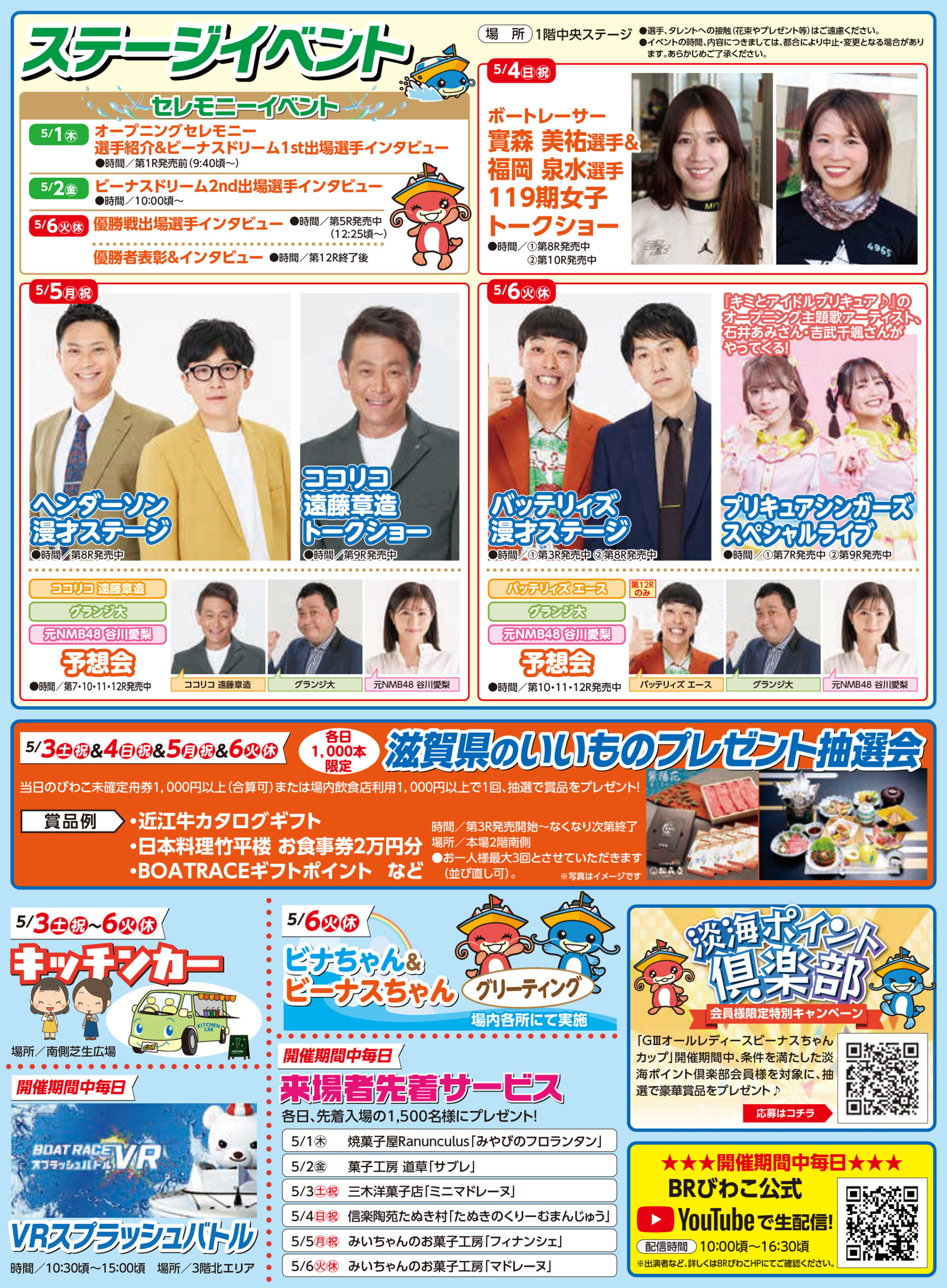 GWは琵琶湖ボートレースへ | みいちゃんのお菓子工房｜年中いちごの